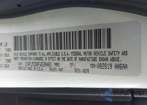 2015 Jeep Cherokee Latitude z USA, uszkodzony, nr VIN 1C4PJMCB0FW528403